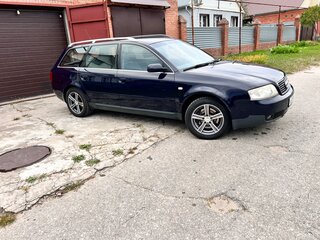 2002 Audi A6 II (C5) Рестайлинг, синий, 700000 рублей, вид 4