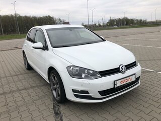 2013 Volkswagen Golf VII, белый, 860000 рублей, вид 4