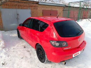 2007 Mazda 3 I (BK) Рестайлинг, красный, 750000 рублей, вид 4