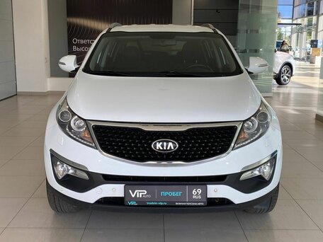 2014 Kia Sportage III Рестайлинг, белый, 1377000 рублей, вид 2
