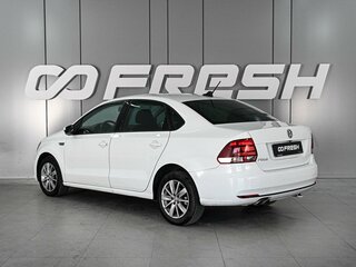 2019 Volkswagen Polo V Рестайлинг, белый, 1370000 рублей, вид 2