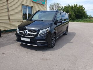 2019 Mercedes-Benz V-Класс Long 220 d длинный III (W447) Рестайлинг, чёрный, 4800000 рублей, вид 2