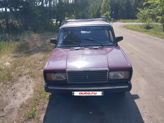 1999 Lada (ВАЗ) 2107, красный, 60000 рублей, вид 1