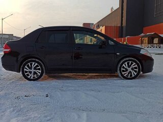 2008 Nissan Tiida Latio I, чёрный, 830000 рублей, вид 4