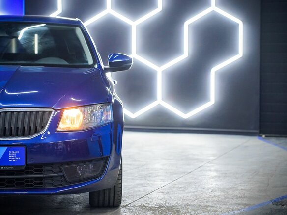 2015 Skoda Octavia III (A7), синий - вид 18