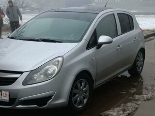 2008 Opel Corsa D, серебристый, 495000 рублей, вид 1