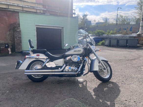 2005 Honda Shadow 750, белый, 550000 рублей - вид 3