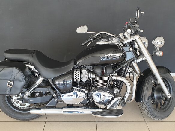 2013 Triumph America, чёрный - вид 6