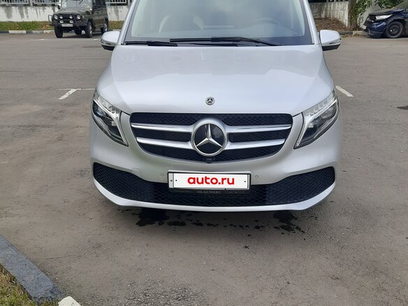2020 Mercedes-Benz V-Класс Long 220 d длинный III (W447) Рестайлинг, серебристый, 7500000 рублей