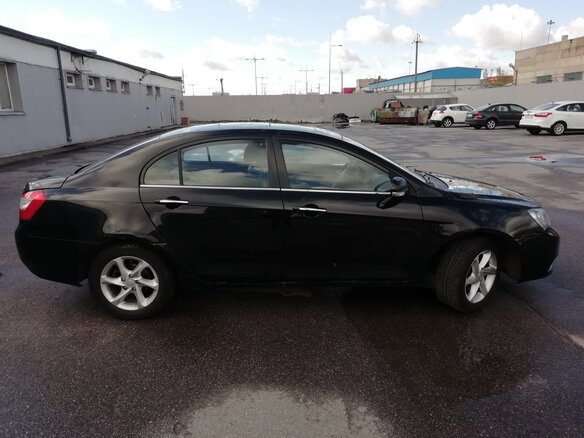 2013 Geely Emgrand EC7, чёрный - вид 1