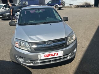 2012 Lada (ВАЗ) Granta I, серебристый, 290000 рублей, вид 2