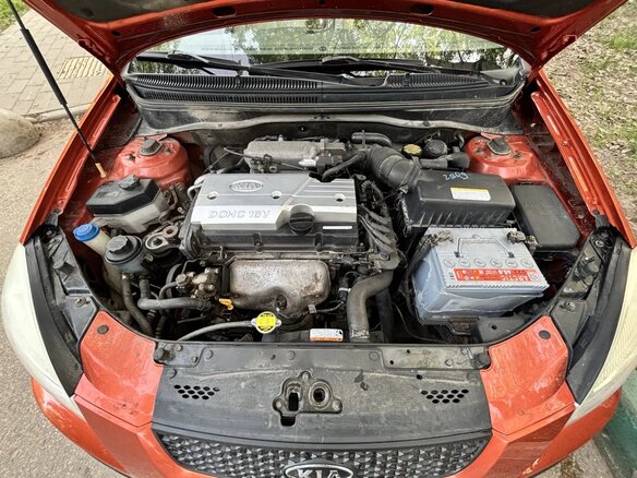2006 Kia Rio II, оранжевый, 450000 рублей - вид 7