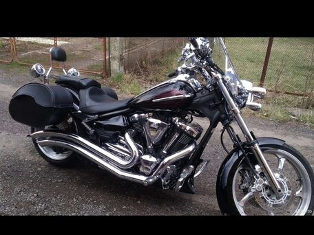 2009 Yamaha XV 1900, чёрный, 1150000 рублей, вид 1