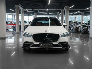 2022 Mercedes-Benz S-Класс 450 4MATIC VII (W223), белый, 8800000 рублей, вид 3
