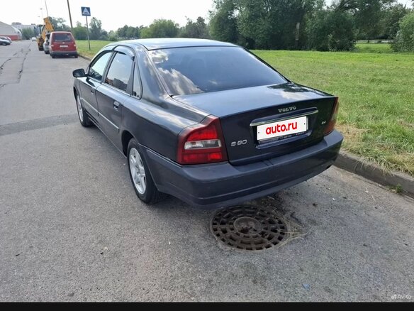 2003 Volvo S80 I, чёрный, 300000 рублей
