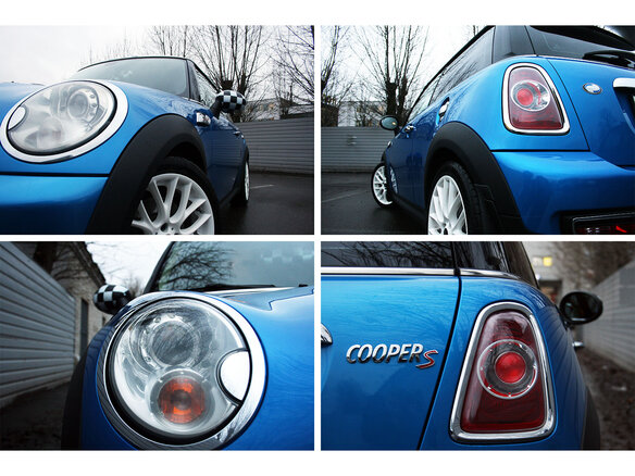 2011 Mini Hatch Cooper S II (R56) Рестайлинг, синий - вид 4