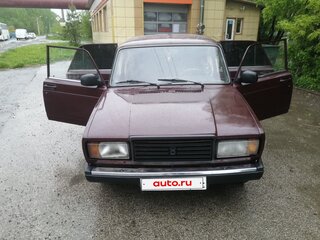 2008 Lada (ВАЗ) 2107, пурпурный, 145000 рублей, вид 3