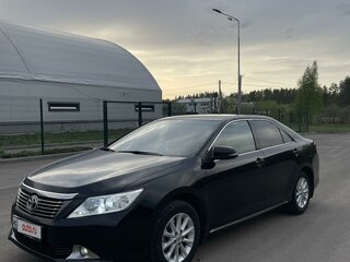 2012 Toyota Camry VII (XV50), чёрный, 1600000 рублей, вид 1