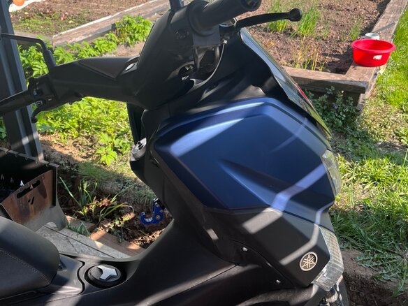 2021 Yamaha NMAX, синий, 350000 рублей - вид 5