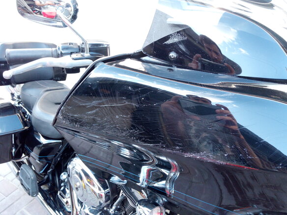2009 Harley-Davidson Road Glide, чёрный - вид 14