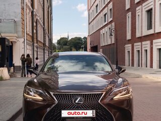 2017 Lexus LS 500h V, коричневый, 4100000 рублей, вид 2