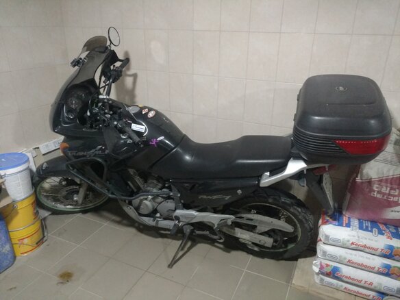 2000 Honda XL650V Transalp, чёрный - вид 9