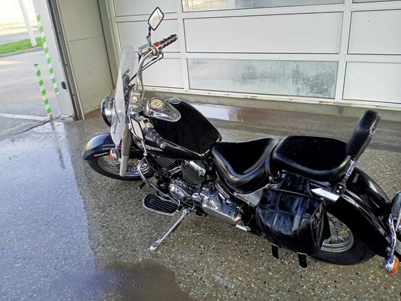 2006 Yamaha XVS650 Drag Star, чёрный, 490000 рублей - вид 5