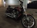 2009 Harley-Davidson V-Rod Muscle, красный