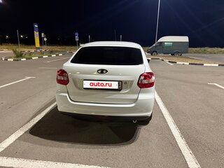 2014 Lada (ВАЗ) Granta I, белый, 530000 рублей, вид 4