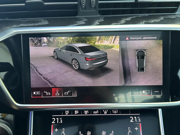2019 Audi A6 40 TDI V (C8), серый, 4340000 рублей - вид 15