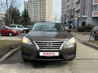 2014 Nissan Sentra VII (B17), коричневый, 1100000 рублей, вид 1