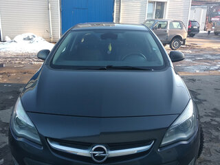 2014 Opel Astra J Рестайлинг, чёрный, 1070000 рублей, вид 1