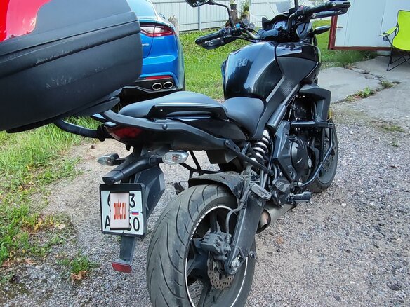 2013 Kawasaki Versys 650, чёрный, 399000 рублей - вид 6