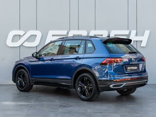 2021 Volkswagen Tiguan II Рестайлинг, синий, 2550000 рублей, вид 2