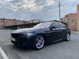 2014 BMW 5 серии 520i VI (F10/F11/F07) Рестайлинг, синий, 2200000 рублей, вид 1