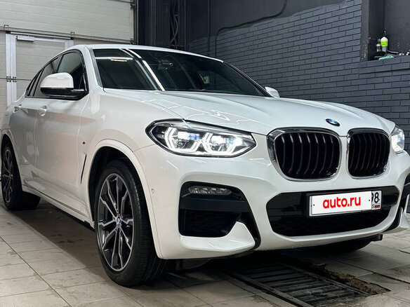 2020 BMW X4 30d II (G02), белый - вид 2