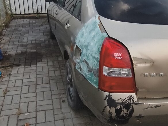 1990 Nissan Primera I (P10), золотистый, 210000 рублей - вид 12