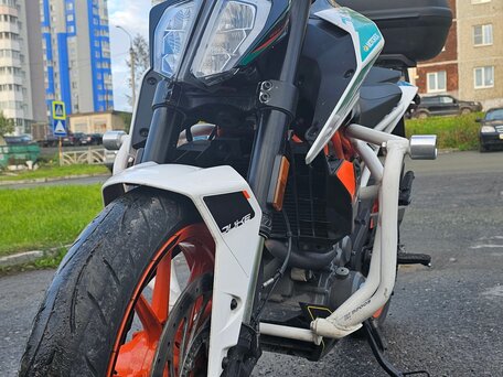 2019 KTM 390 Duke, оранжевый, 450000 рублей, вид 2