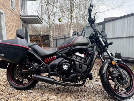 2021 Kawasaki EN650 Vulcan S, серый, 890000 рублей, вид 5