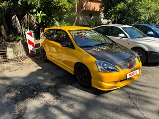 2004 Honda Civic Type R VII Рестайлинг, жёлтый, 1200000 рублей, вид 2