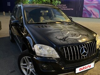 2008 Mercedes-Benz M-Класс 350 II (W164) Рестайлинг, чёрный, 1249000 рублей, вид 4