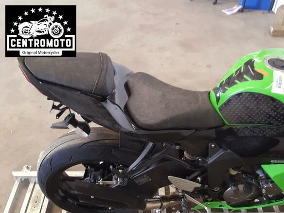 2013 Kawasaki ZX-6 Ninja, зелёный - вид 6