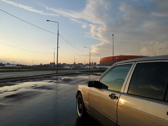 1991 Mercedes-Benz 190 (W201), серый, 250000 рублей - вид 10