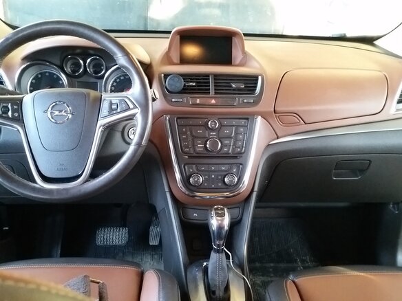 2015 Opel Mokka I, коричневый, 1100000 рублей - вид 5