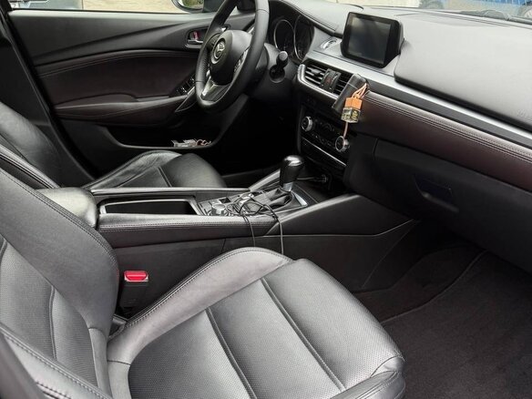 2015 Mazda 6 III (GJ) Рестайлинг, синий, 2100000 рублей - вид 4