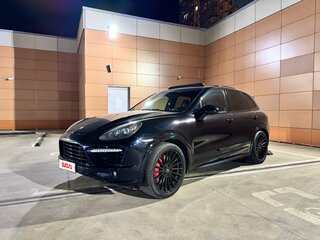 2012 Porsche Cayenne Turbo II (958), чёрный, 2700000 рублей, вид 1