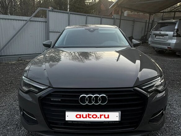 2022 Audi A6 45 TFSI V (C8), серый, 3700000 рублей - вид 2