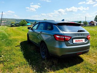 2018 Lada (ВАЗ) Vesta SW I, серый, 790000 рублей, вид 4