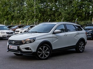 2018 Lada (ВАЗ) Vesta SW I, белый, 906000 рублей, вид 1