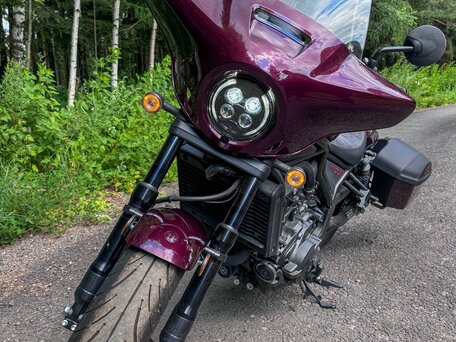 2023 Honda CMX 1100 Rebel, красный, 1450000 рублей, вид 4